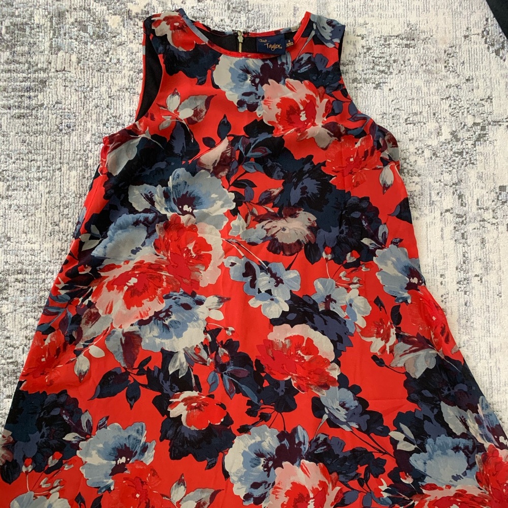 Just Taylor Floral Mini Dress